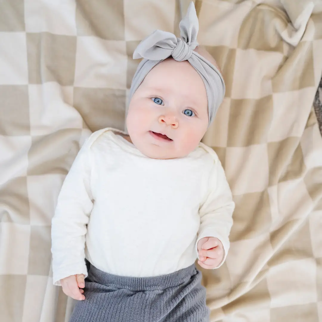Minky Stretch Receiving Blankets by HouseOfZazla