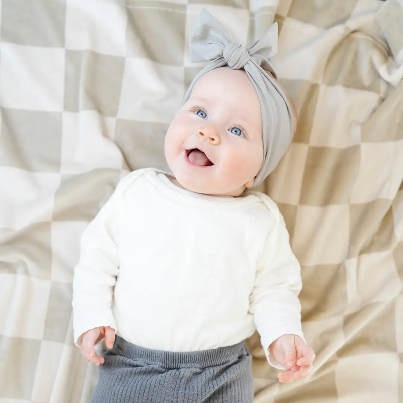 Minky Stretch Receiving Blankets by HouseOfZazla