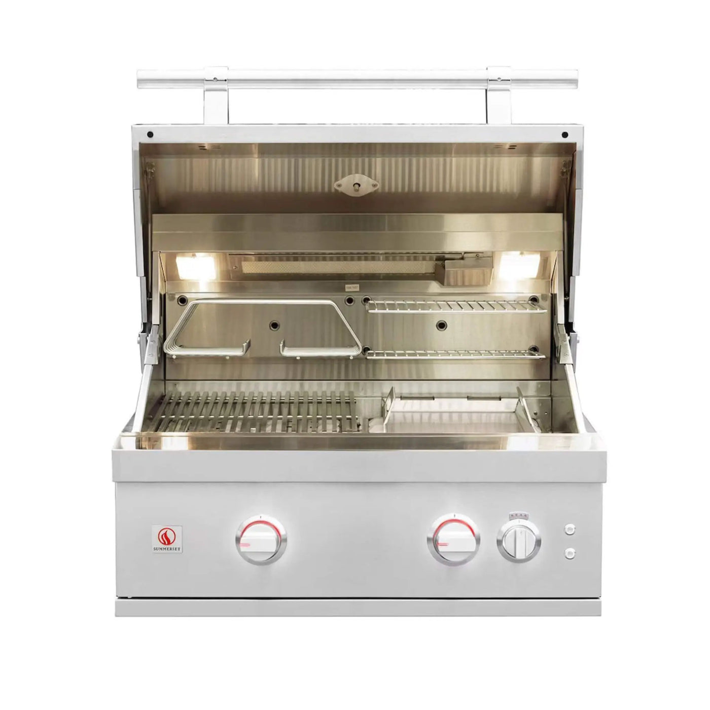 Summerset Quest Grill With Rear Infrared Burner, Rotisserie Kit, & Drop-In Griddle Plate [QST] (SAK51437) by SAKSBY WHOLESALE
