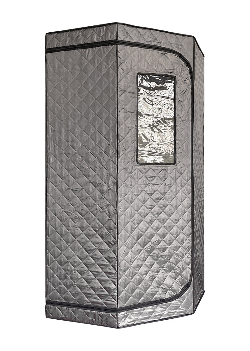 Blisspod | Portable | Personal Full Body 60 Min Rapid Steam Sauna | Pentagonal | Grey | Powerful 1600 Watts | 3.6L Stronger Steamer | 90X90X190cm, photo 4 of 12