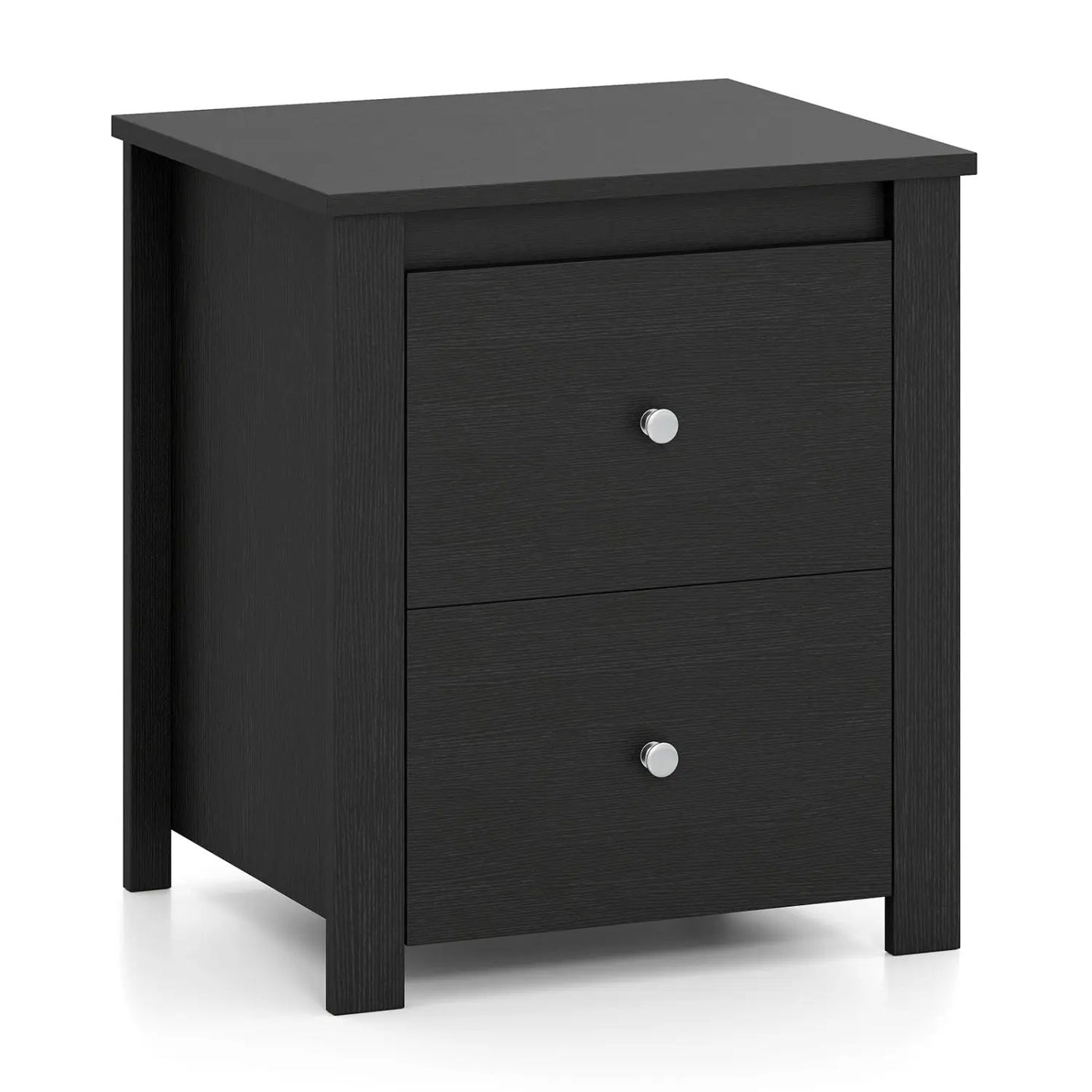 2-Drawer Nightstand with Storage for Bedroom & Living Room by DirectDeals