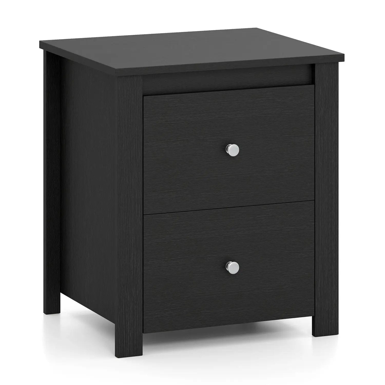 2-Drawer Nightstand with Storage for Bedroom & Living Room by DirectDeals