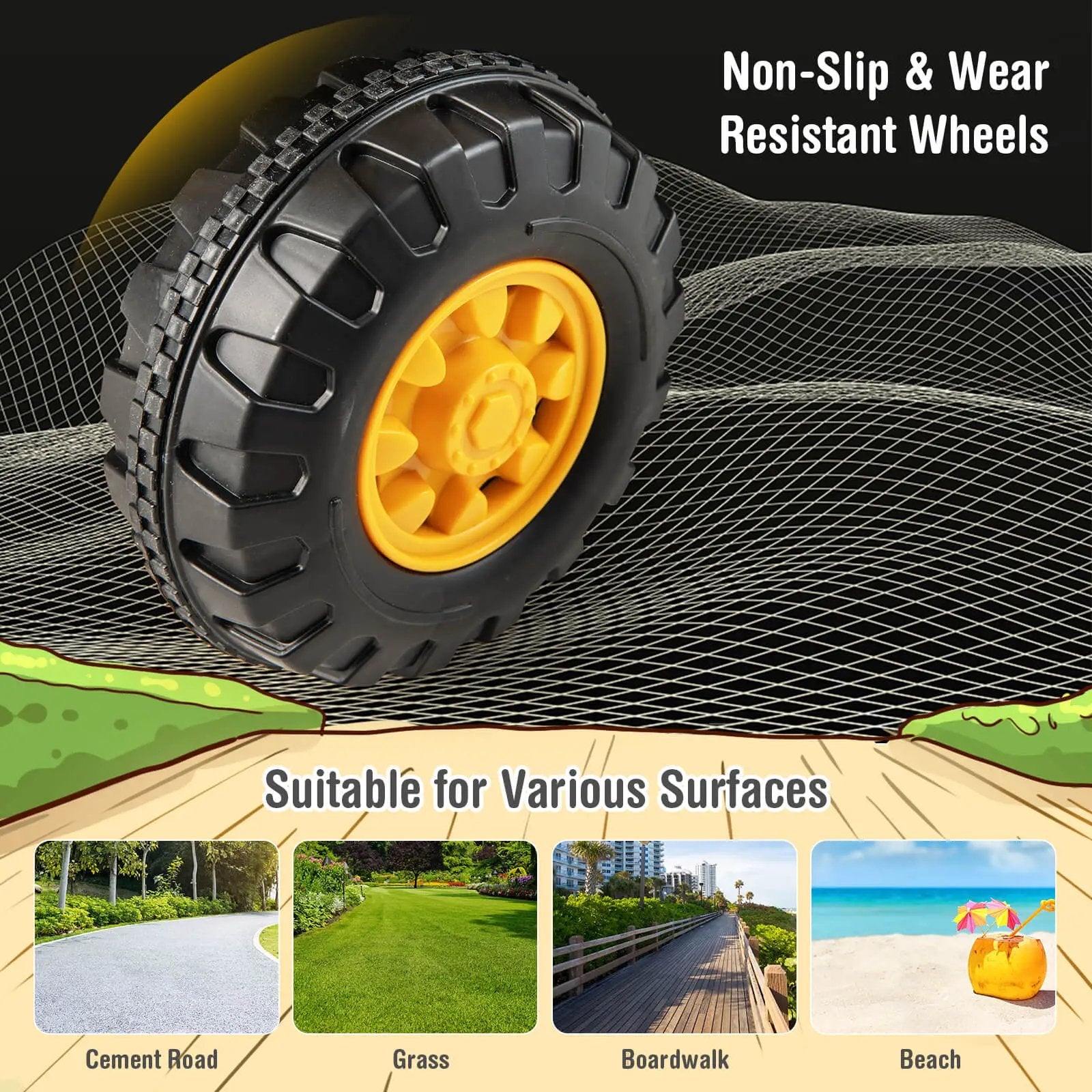 Kids ASTM Certificated Powered Ride On Bulldozer with Front Digger Shovel-Yellow by DirectDeals