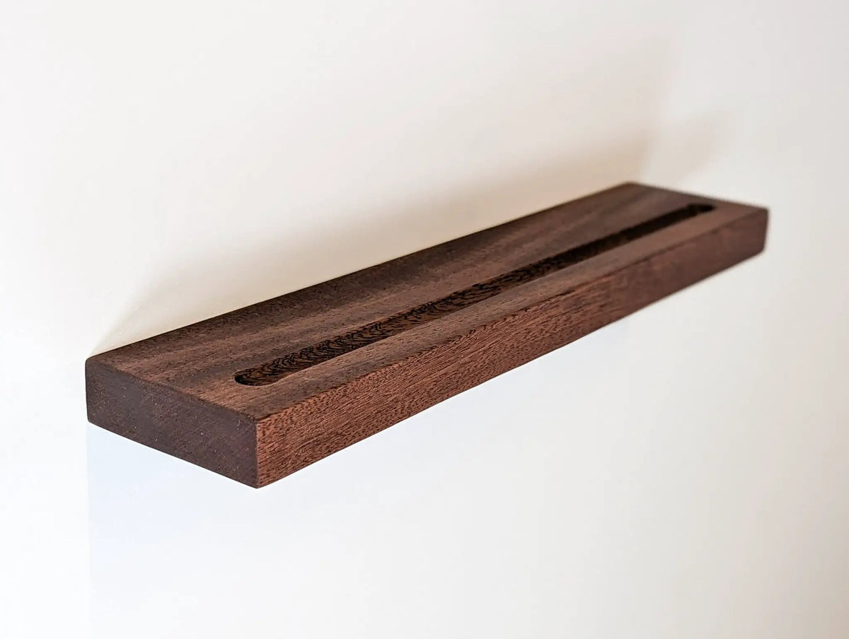 Vinyl Record Floating Shelf in Oak, photo 6 of 15