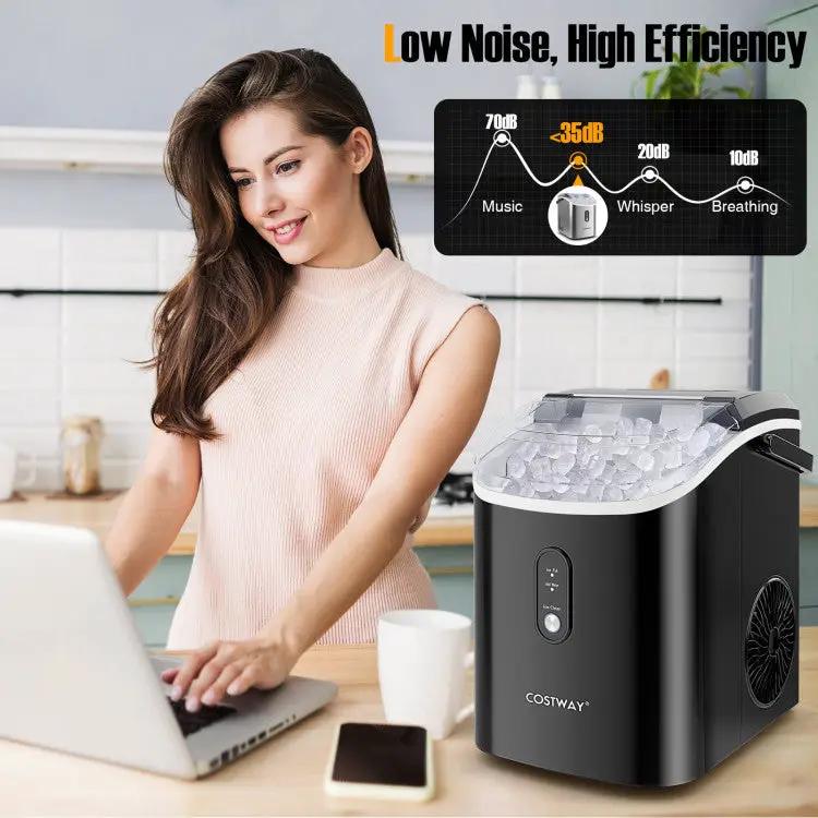 Nugget Countertop Ice Maker with Soft Chewable Ice by DirectDeals