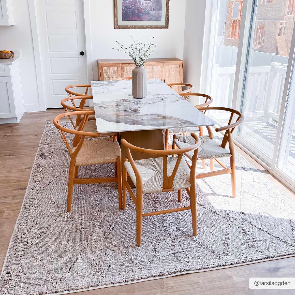 Nyla Bone Indoor & Outdoor Rug - 2x3 - Clearance by Boutique Rugs