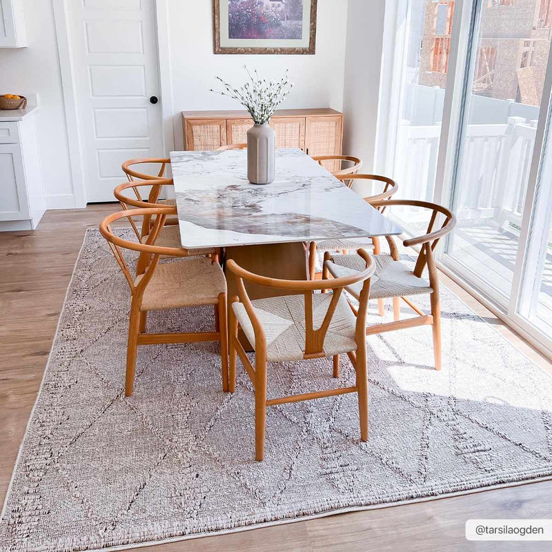 Nyla Bone Indoor & Outdoor Rug - 2x3 - Clearance by Boutique Rugs