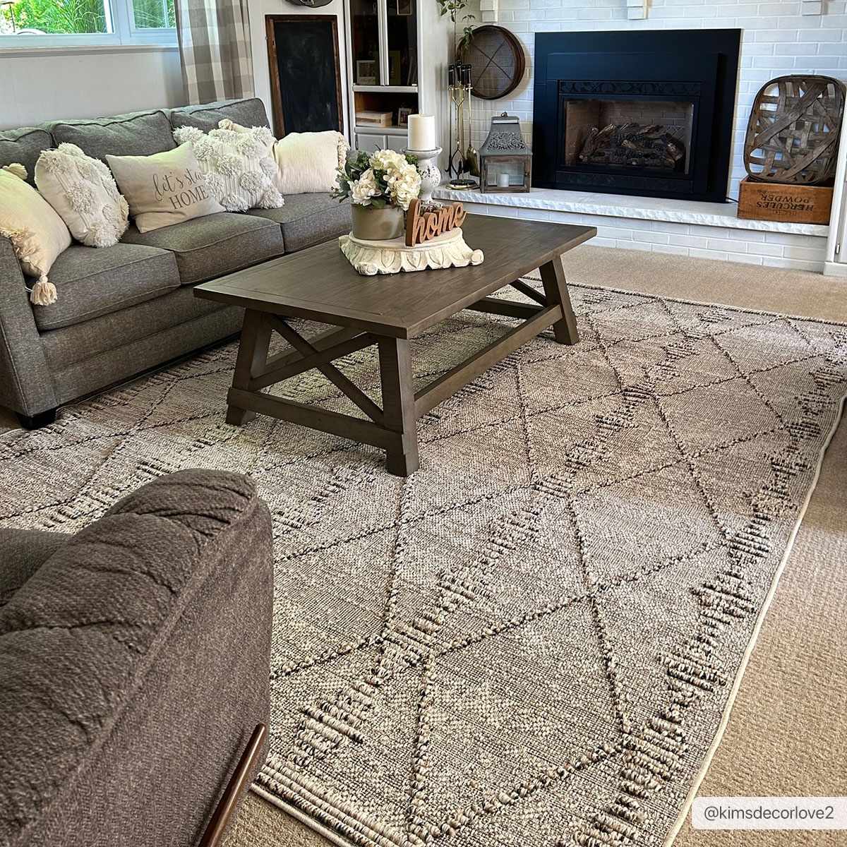 Nyla Bone Indoor & Outdoor Rug - 2x3 - Clearance by Boutique Rugs