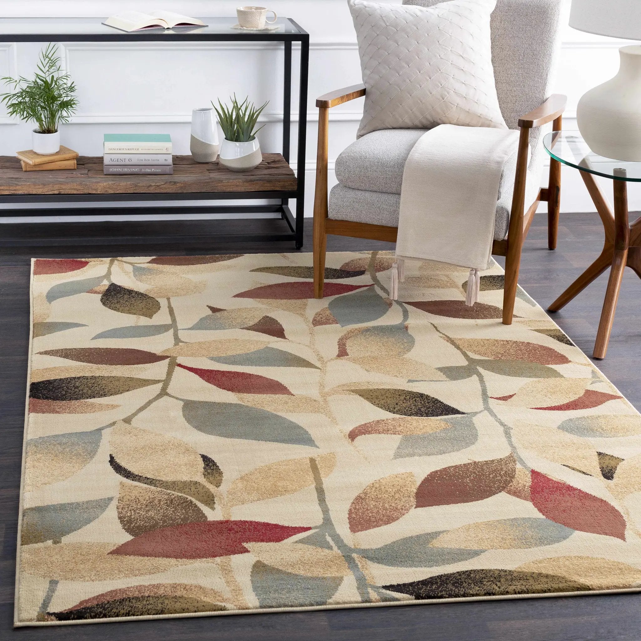Ober Fall Leaves Rug by Boutique Rugs