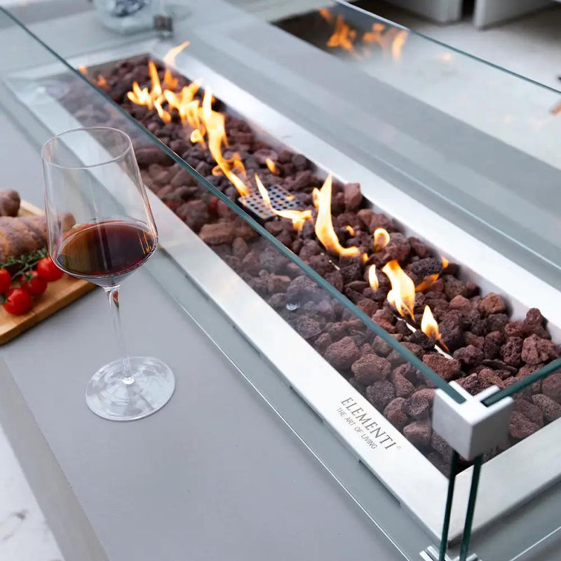 Granville Outdoor Fire Pit Table - Select Fuel Type by EnvelorHome