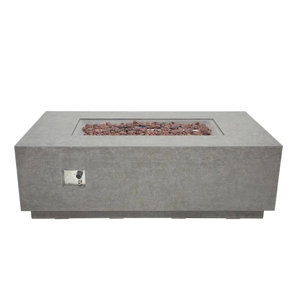 Elementi Andes Propane Fire Pit 66 x 32 Inches by EnvelorHome