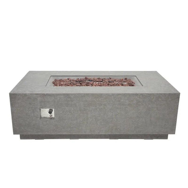 Elementi Andes Propane Fire Pit 66 x 32 Inches by EnvelorHome