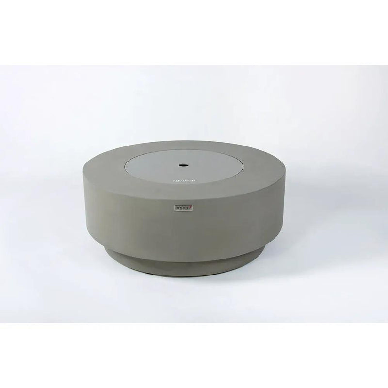 Colosseo Outdoor Light Grey Fire Pit Bowl - Select Fuel Type by EnvelorHome