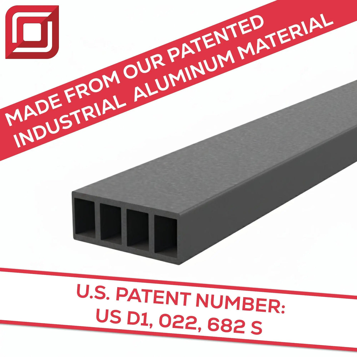 Industrial 1 inch Free Hanging Shelf Bracket® by The Original Granite Bracket