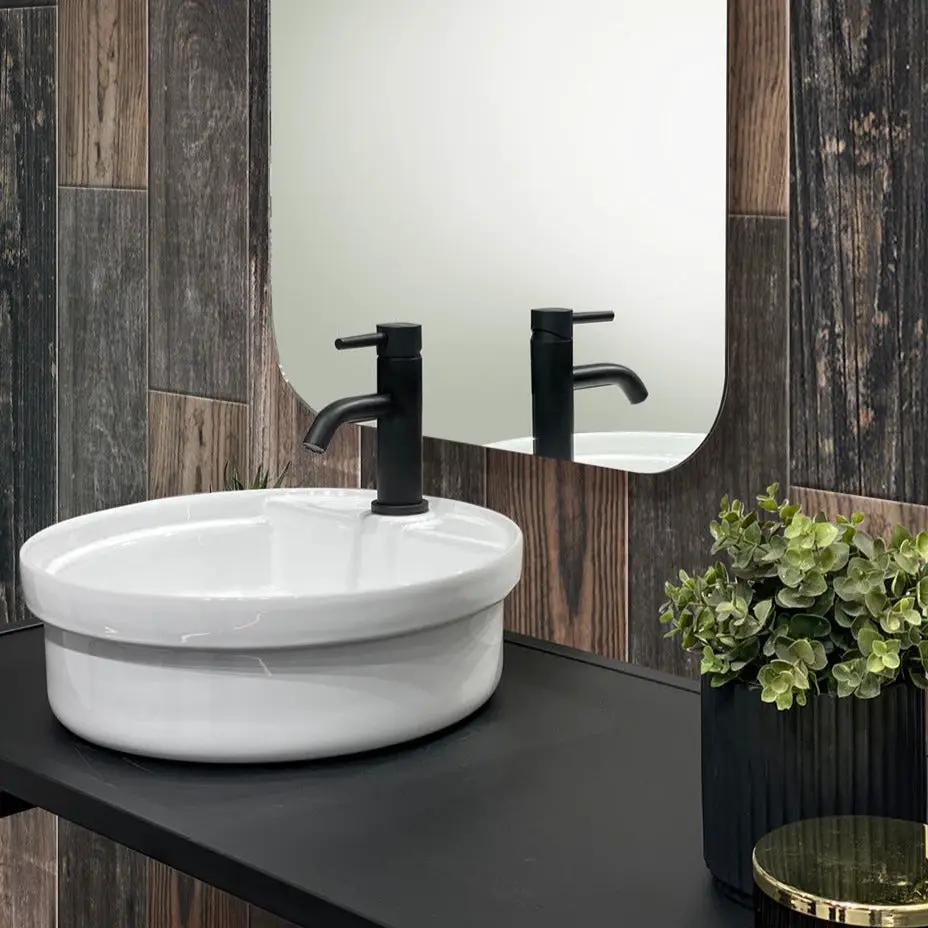 Brown 8x48 Matte Field Porcelain Tile (4 pack, 10.358 sq ft/case) by Apollo Tile