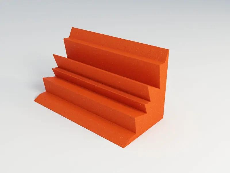 Acoustic Foam Corner Bass Traps, 12 x 12 x 24 Inch, NRC 1.20, 13 Colors, photo 2 of 13