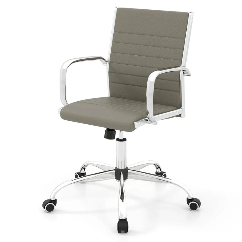 Height Adjustable Office Chair with Rocking Backrest by DirectDeals