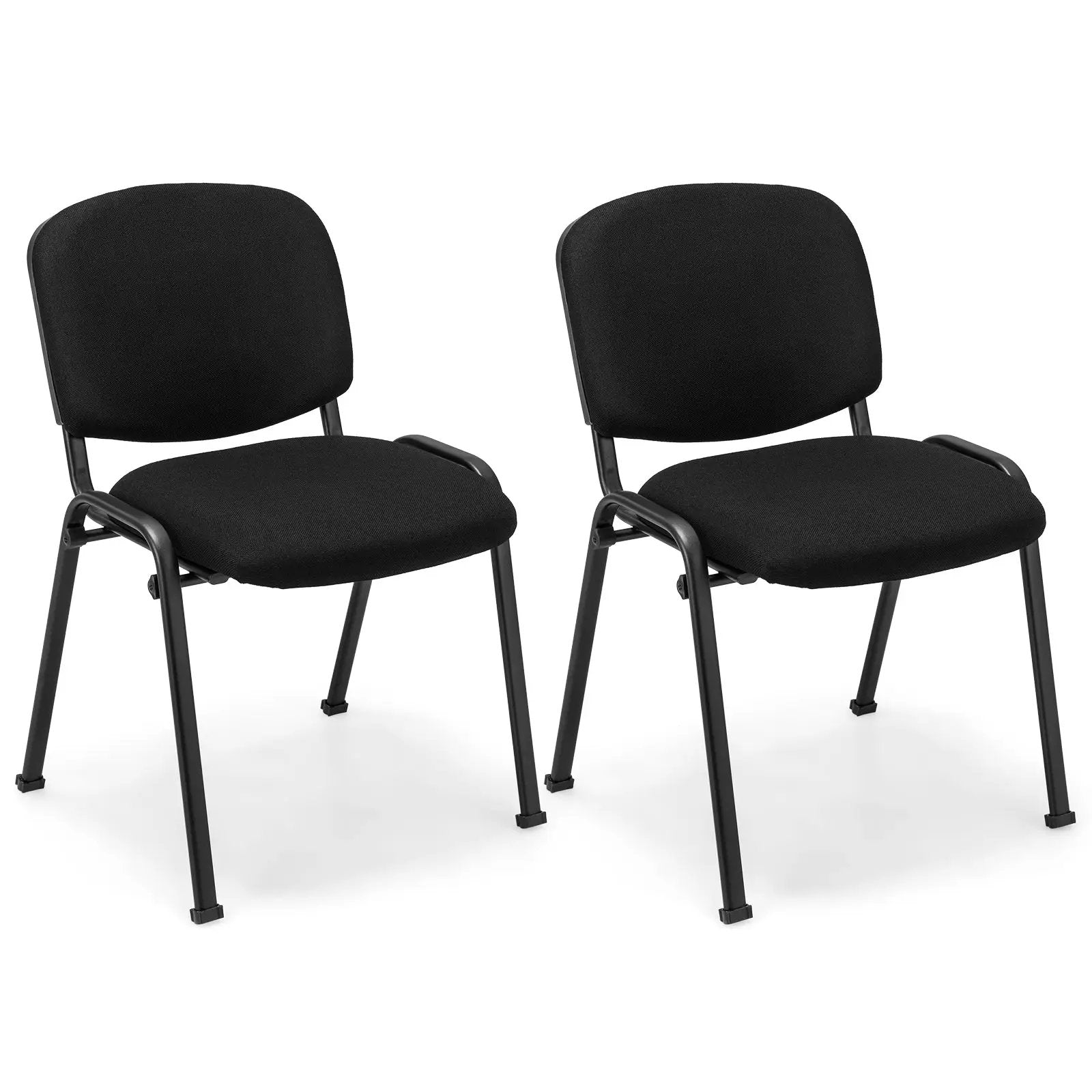 Office Chair with Metal Frame and Padded Cushions for Conference Room by DirectDeals