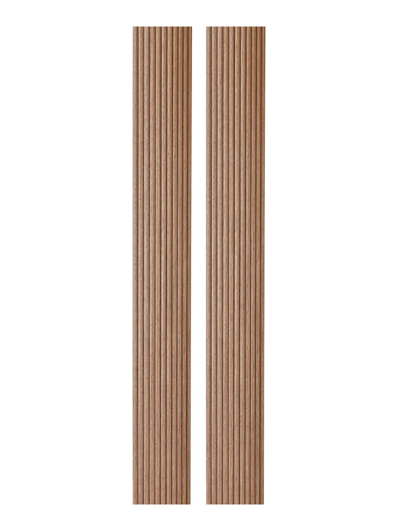 2-Pack Flexible Fluted Wall Panels – Oak by Dogberrycollections