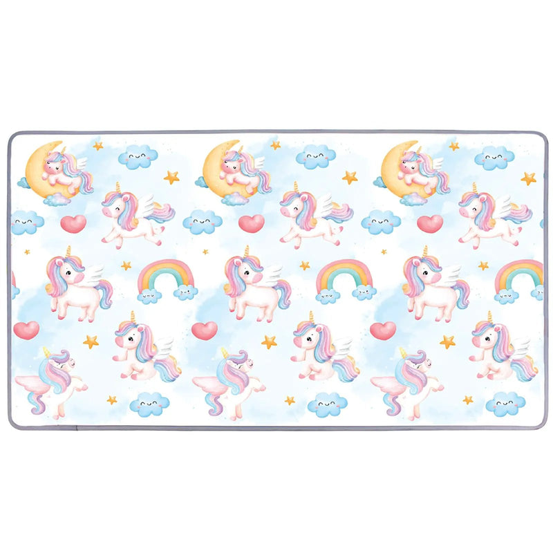 One-Piece Reversible Roll Up Soft Foam Activity Mat for Toddlers by DirectDeals