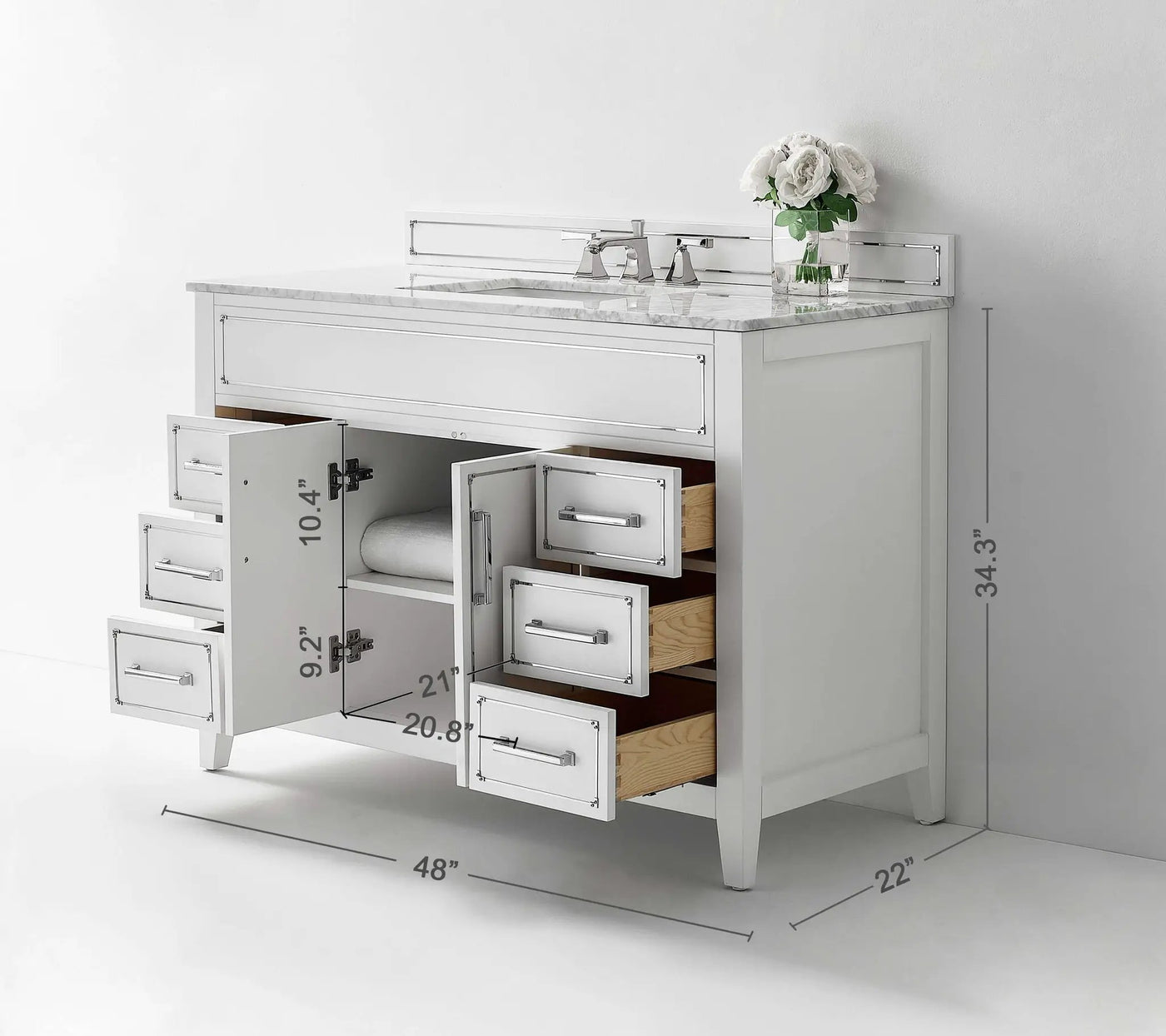 Aspen 48" Bath Vanity Set by Ancerre Designs