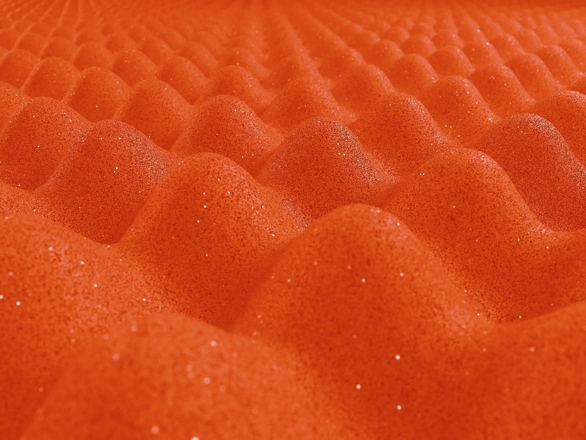Egg Crate Acoustic Foam Panels | 12 Colors | Sound Absorbing Foam, packed in its shipping crate 6