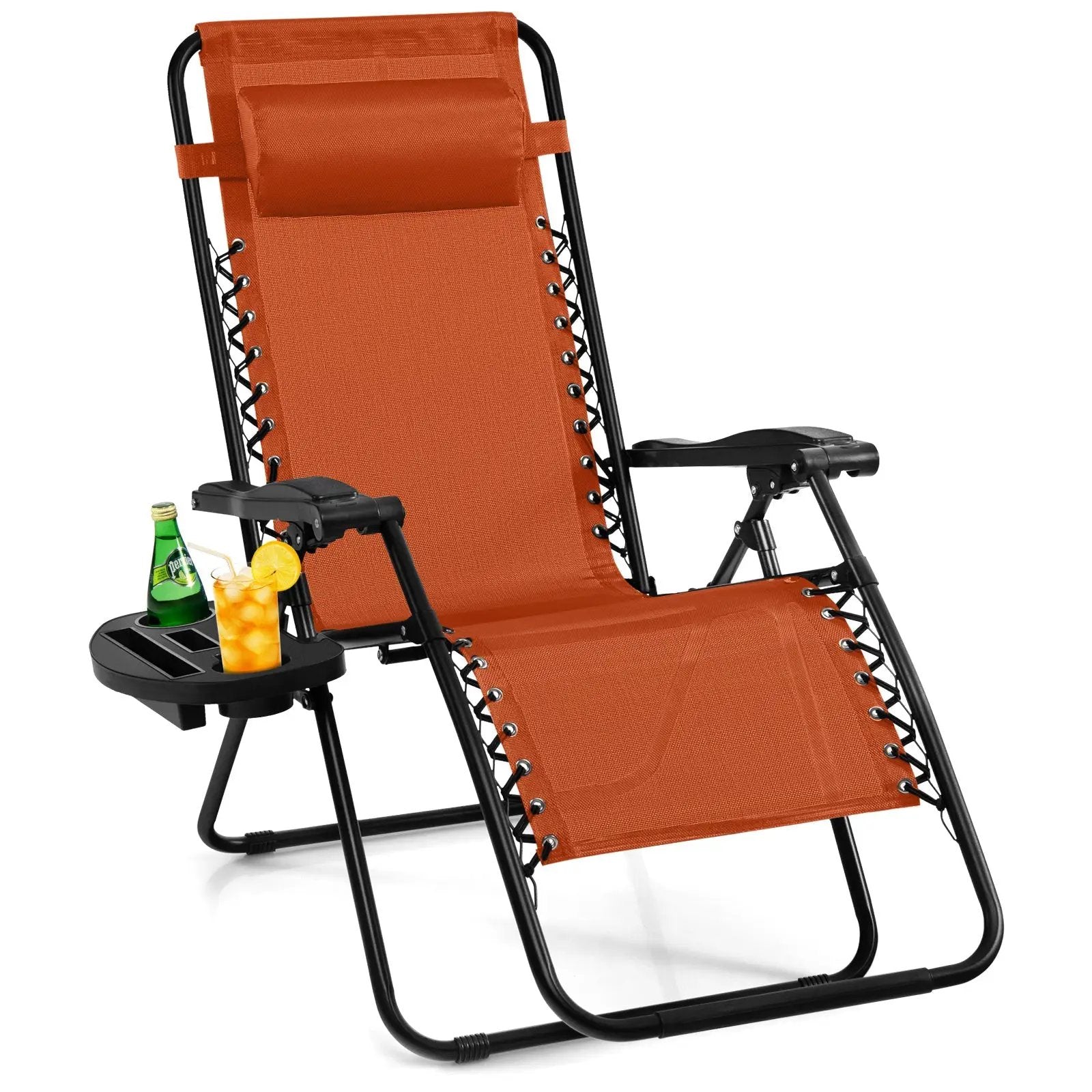 Outdoor Folding Zero Gravity Reclining Lounge Chair by DirectDeals