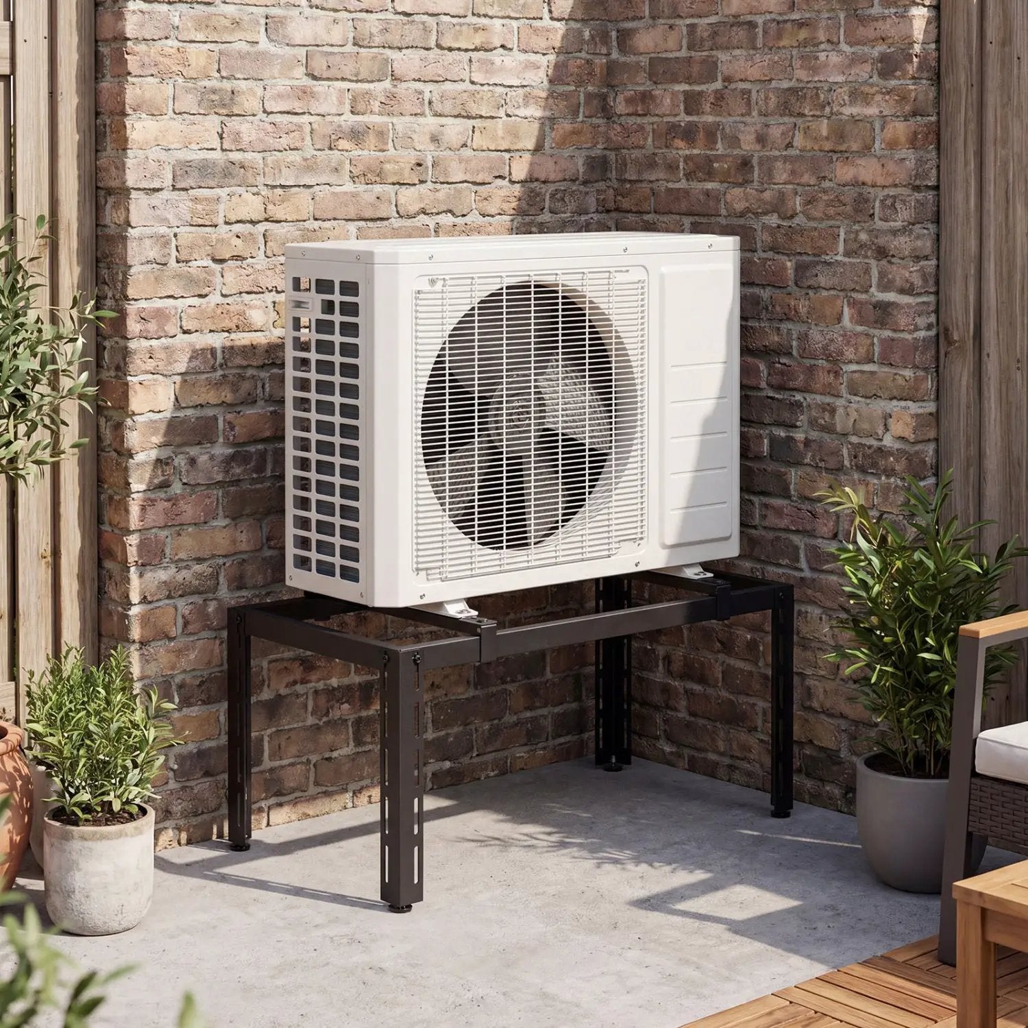 Heavy-Duty AC Condenser Stand for 9000-36000 BTU Mini Splits by DirectDeals