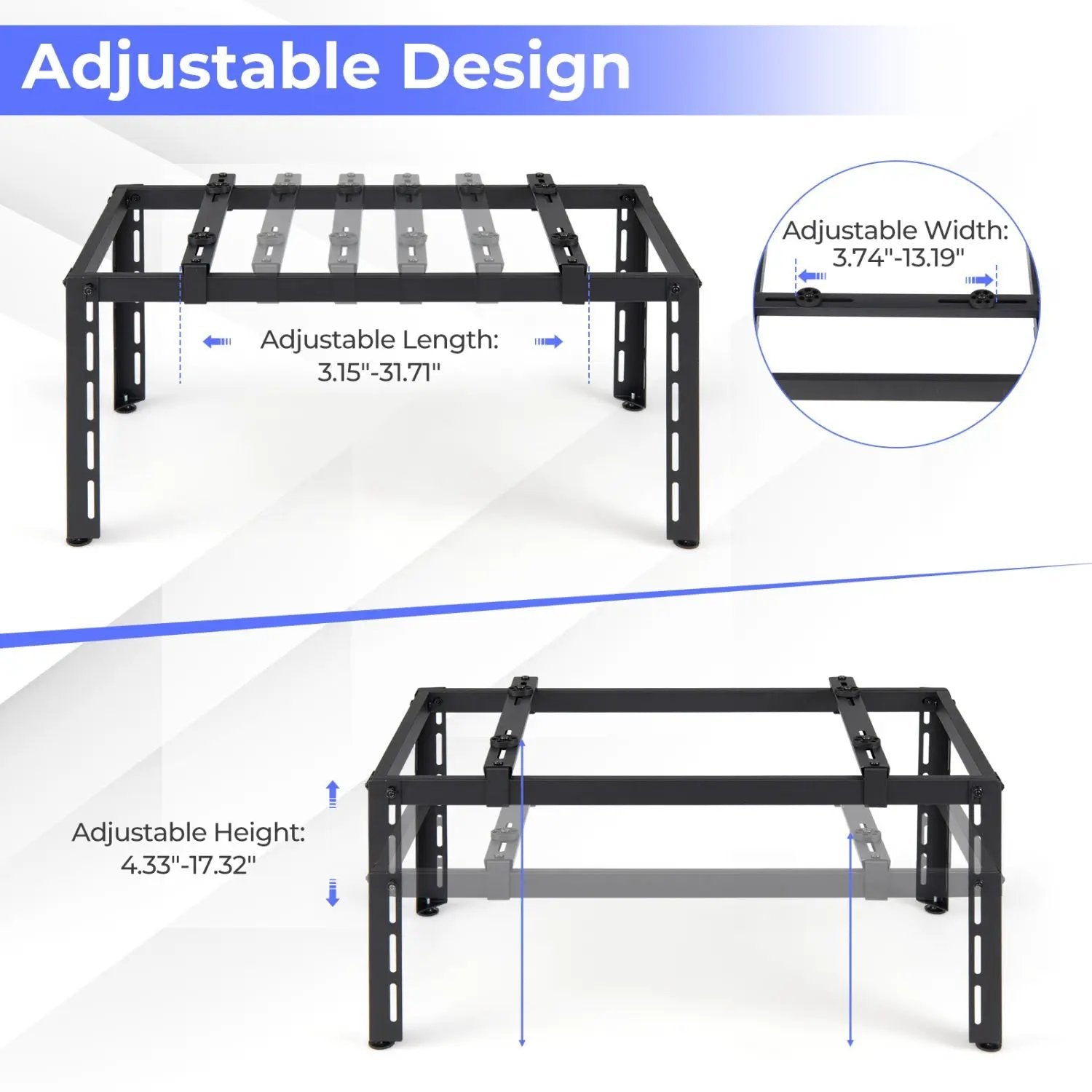 Heavy-Duty AC Condenser Stand for 9000-36000 BTU Mini Splits by DirectDeals