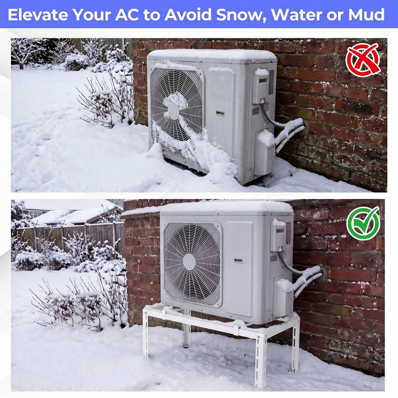 Heavy-Duty AC Condenser Stand for 9000-36000 BTU Mini Splits by DirectDeals