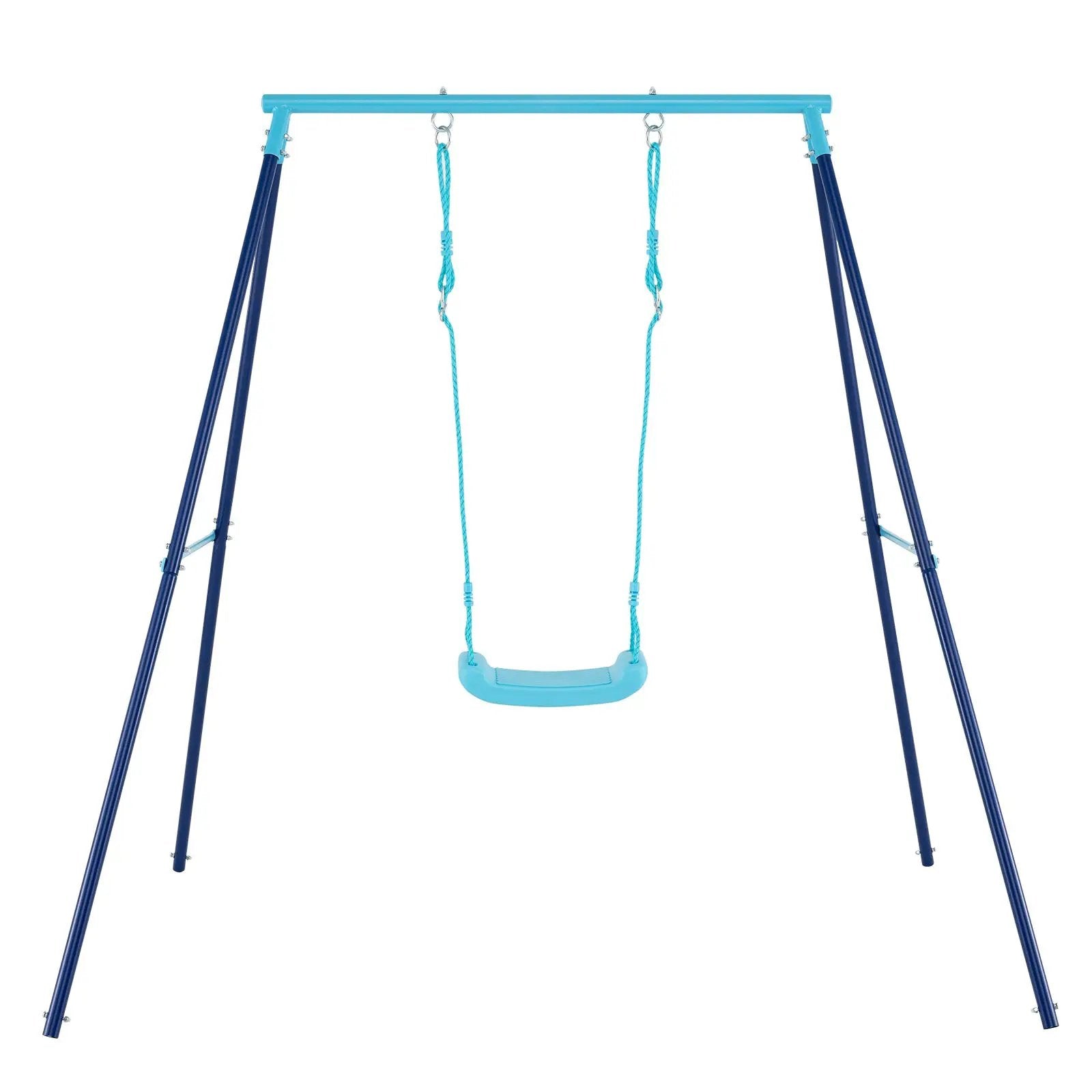 Outdoor Heavy Duty Metal Toddler Swing Set with Stand by DirectDeals