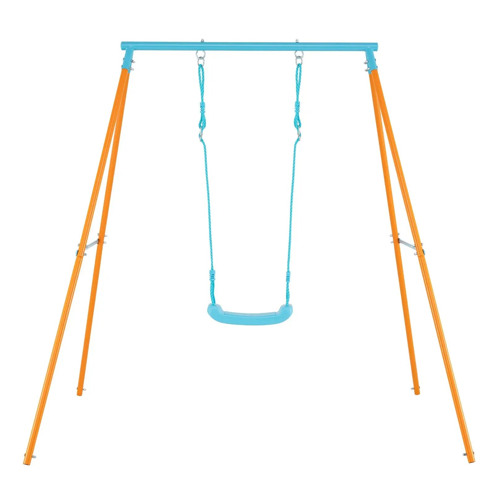 Outdoor Heavy Duty Metal Toddler Swing Set with Stand by DirectDeals