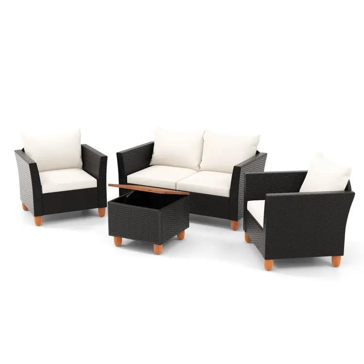 Outdoor Paradise 7-Piece Patio Relaxation Set by DirectDeals
