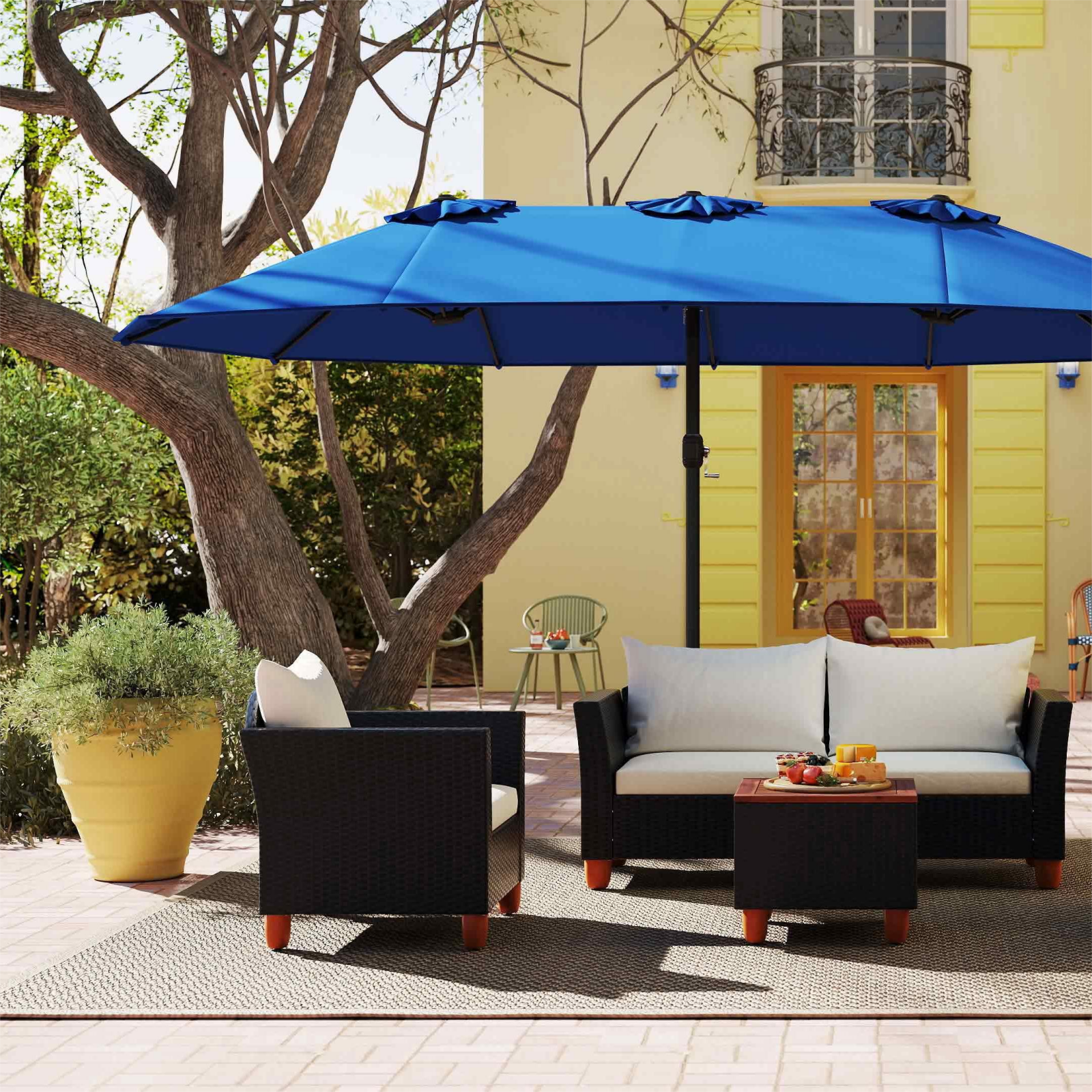 Outdoor Paradise 7-Piece Patio Relaxation Set by DirectDeals