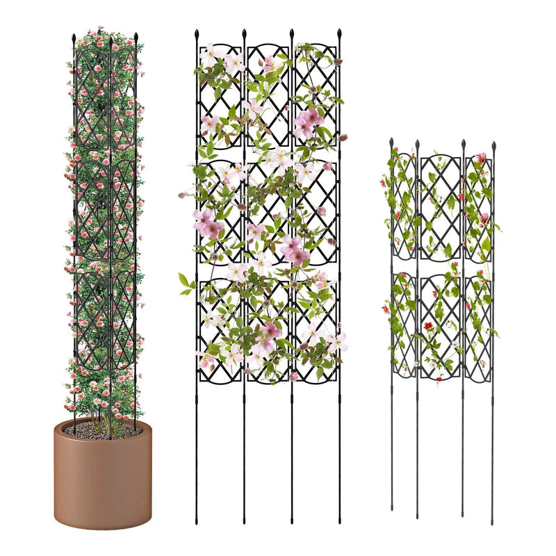 3-Pack Outdoor Plant Support Frame for Raised Garden Bed by DirectDeals