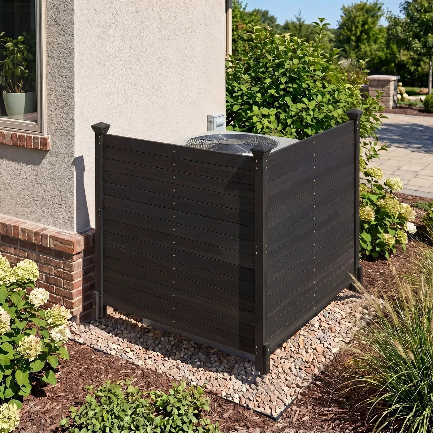 Outdoor Privacy Fence Screen for AC Units and Equipment by DirectDeals