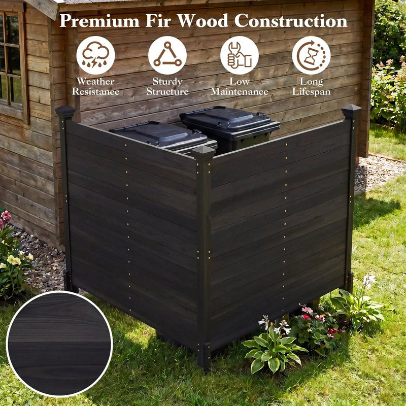 Outdoor Privacy Fence Screen for AC Units and Equipment by DirectDeals