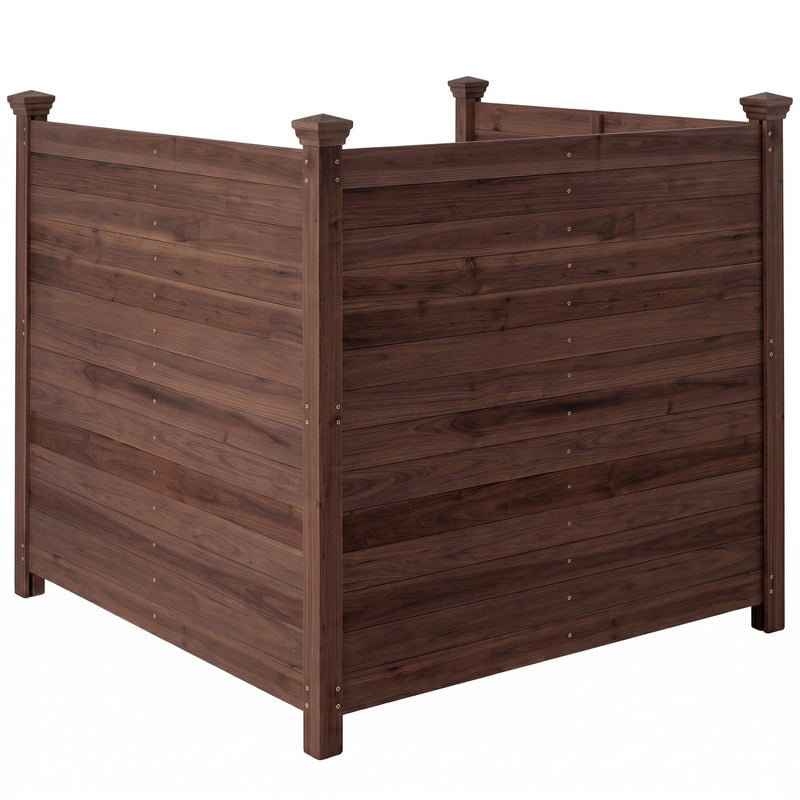 3-Panel Outdoor Privacy Fence for AC Units & Equipment by DirectDeals