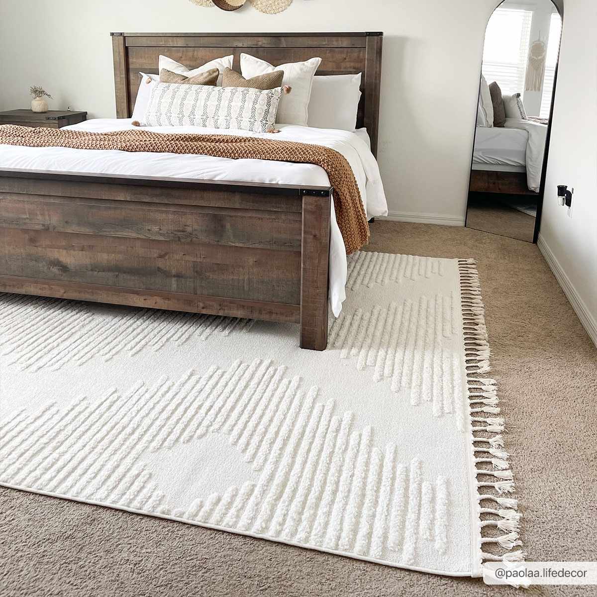 Palimbang Cream 3D Rug, photo 24 of 26