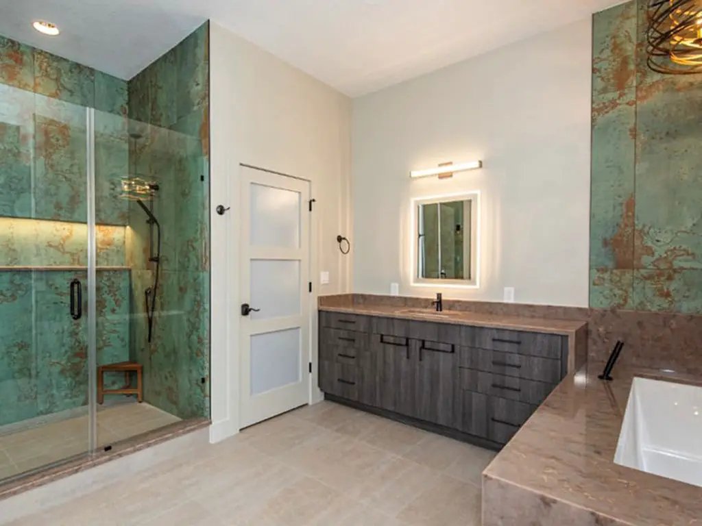 Viridian Green 18x48 Matte Ceramic Large Format Tile (4 pack, 22.98 sq ft/case) by Apollo Tile