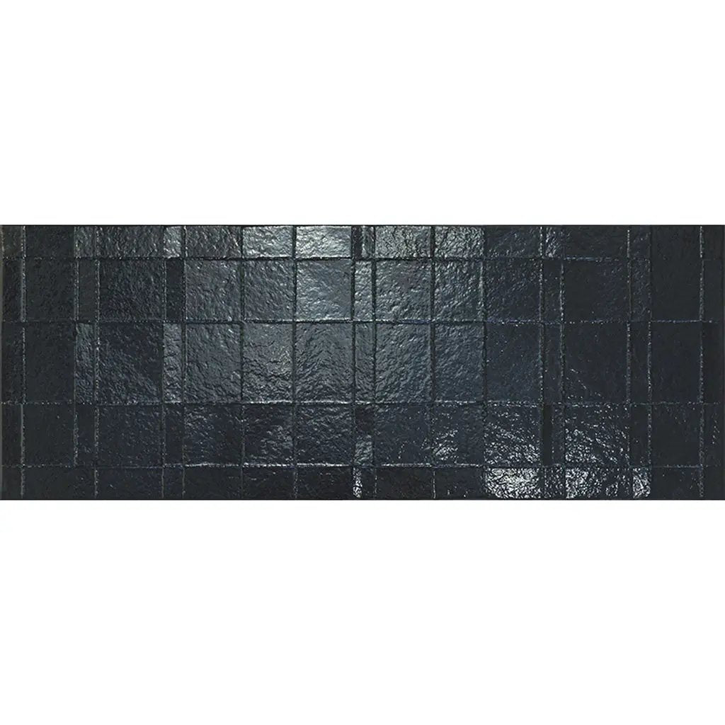 Maastricht Blue 18x48 Textured Ceramic Large Format Tile (3 pack, 17.23 sq ft/case) by Apollo Tile