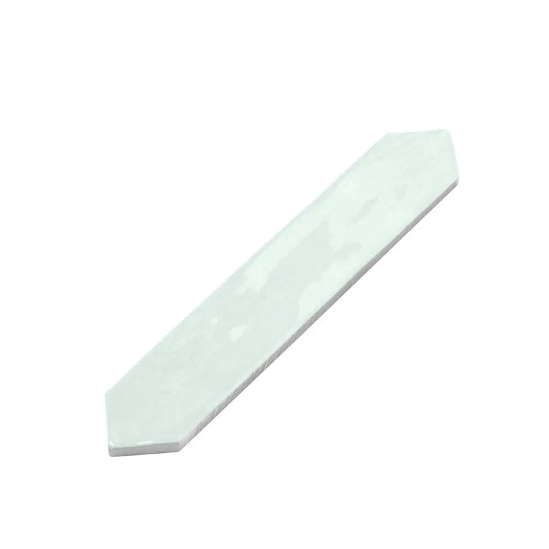 Pistachio Green 2x10 Glossy Picket Ceramic Tile (23 pack, 2.37 sq ft/case) by Apollo Tile