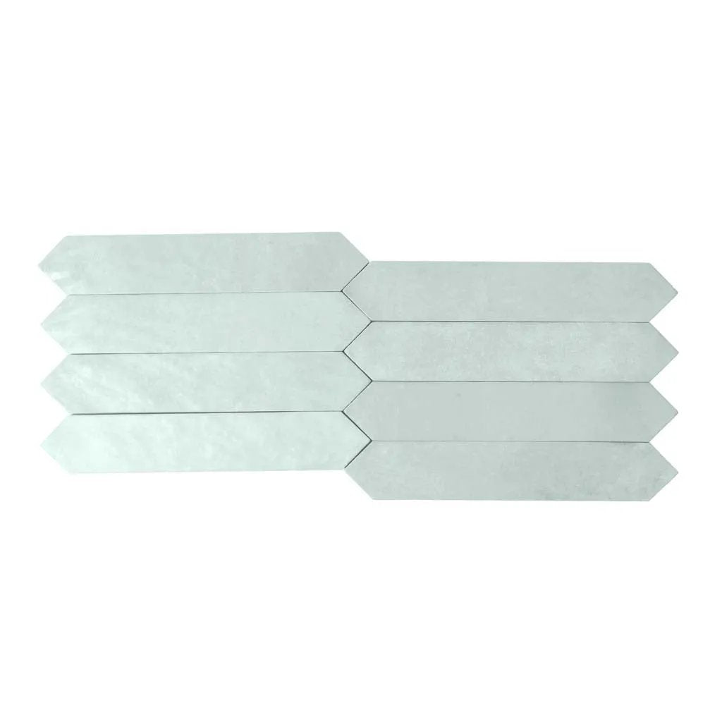 Pistachio Green 2x10 Matte Picket Ceramic Tile (23 pack, 2.37 sq ft/case) by Apollo Tile