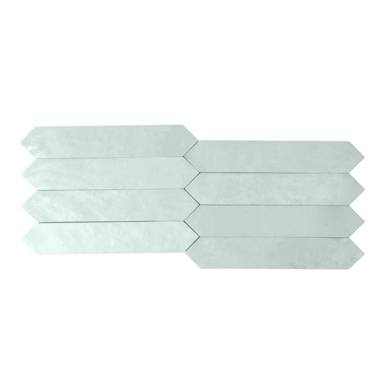 Pistachio Green 2x10 Matte Picket Ceramic Tile (23 pack, 2.37 sq ft/case) by Apollo Tile