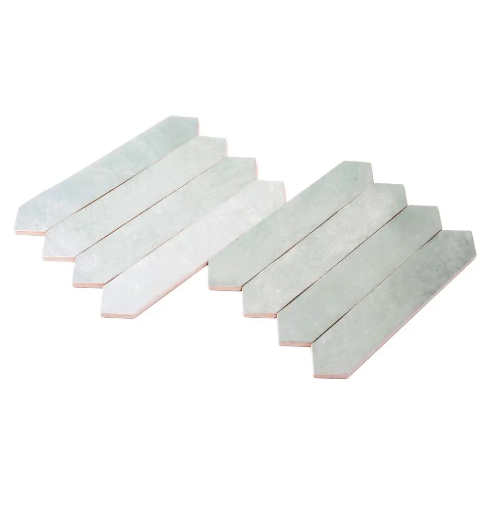 Pistachio Green 2x10 Matte Picket Ceramic Tile (23 pack, 2.37 sq ft/case) by Apollo Tile
