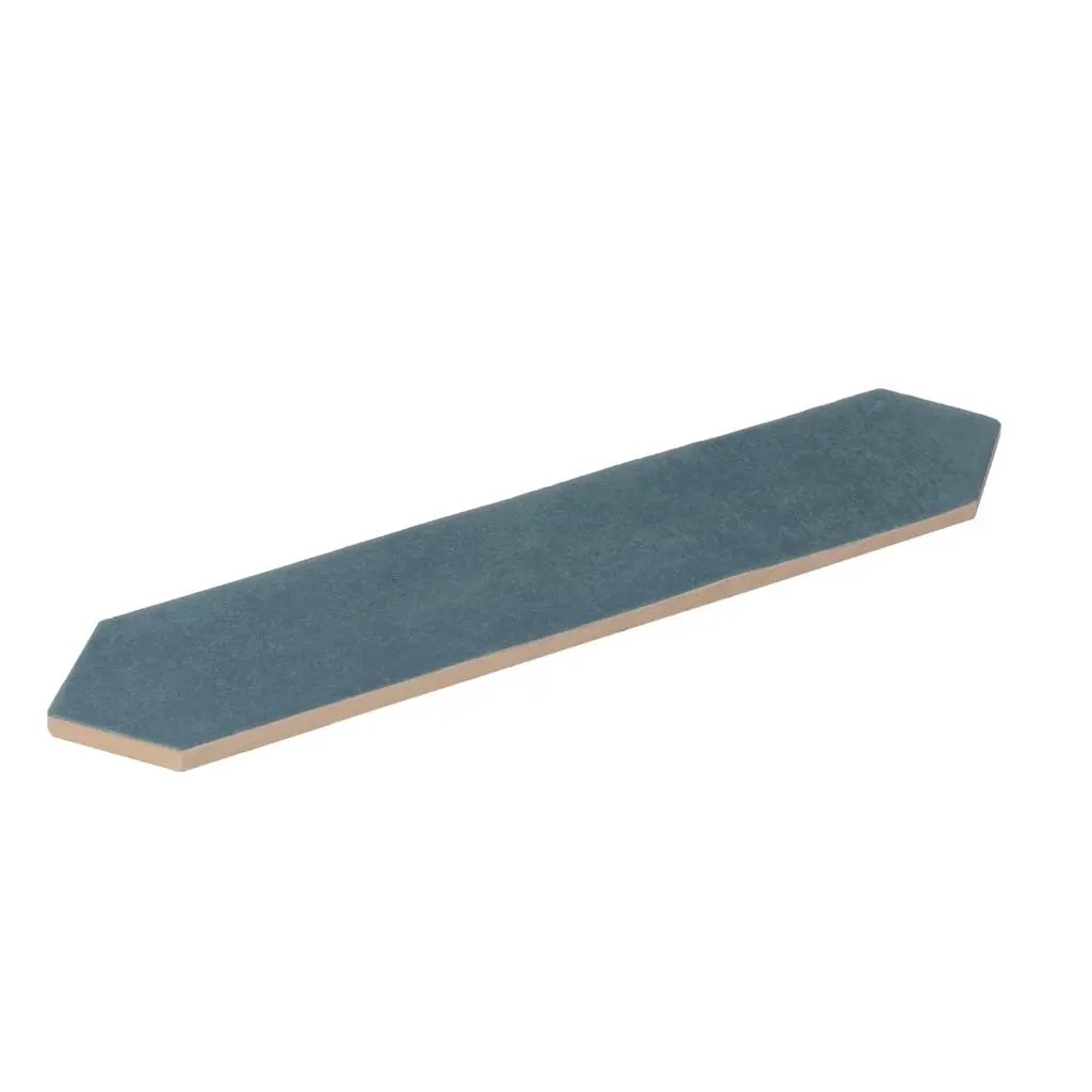 Teal Blue 2x10 Matte Picket Ceramic Tile (23 pack, 2.37 sq ft/case) by Apollo Tile