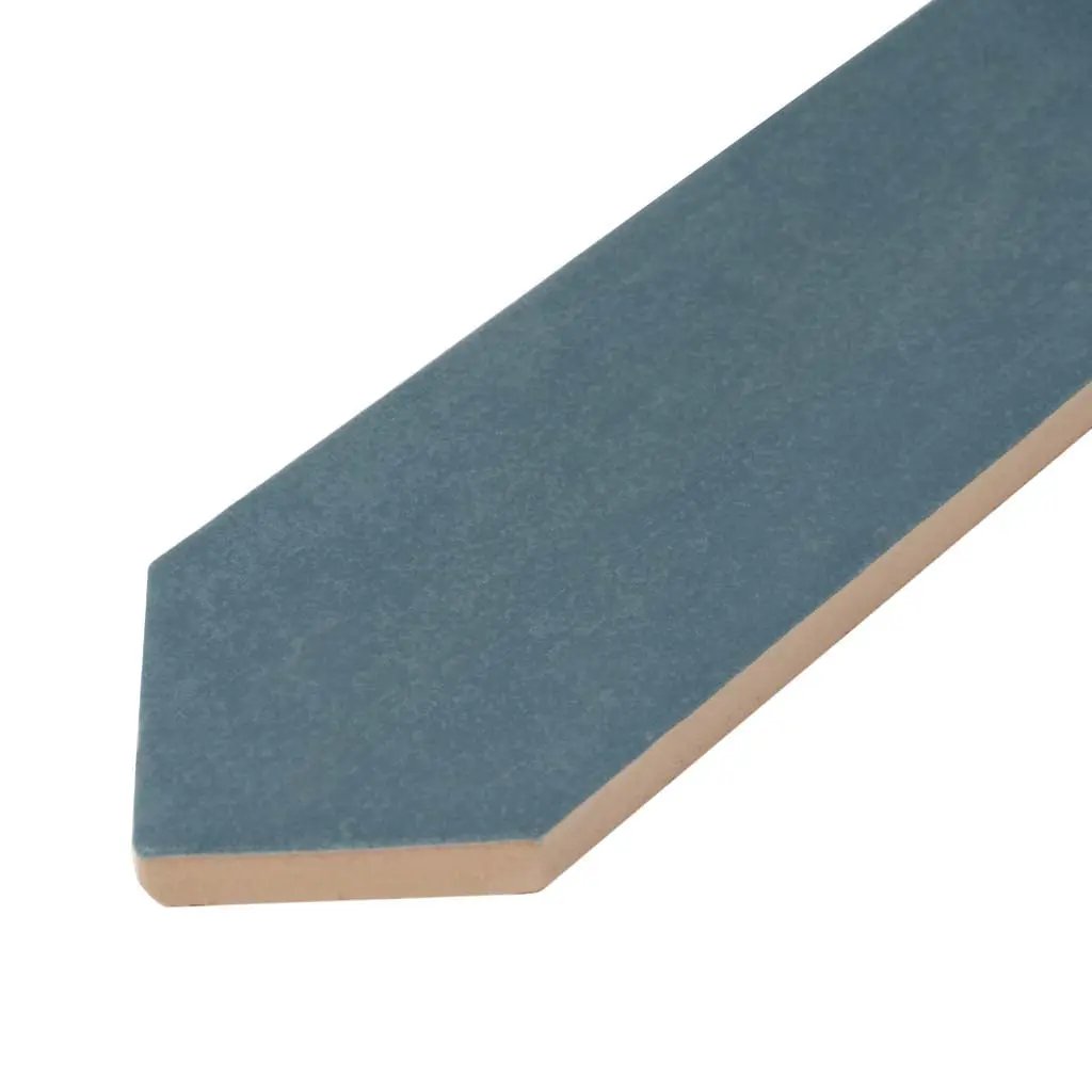 Teal Blue 2x10 Matte Picket Ceramic Tile (23 pack, 2.37 sq ft/case) by Apollo Tile