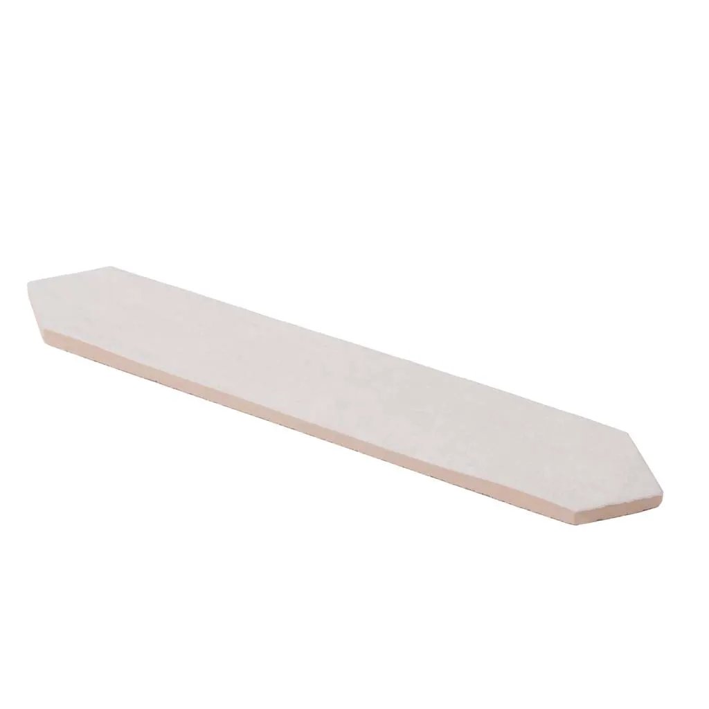 Pearl White 2x10 Matte Picket Ceramic Tile (23 pack, 2.37 sq ft/case) by Apollo Tile