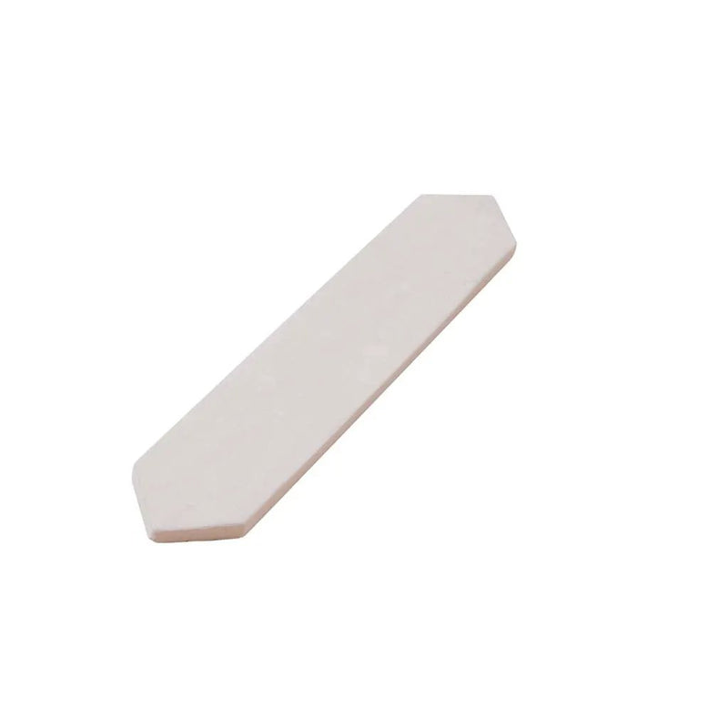 Pearl White 2x10 Matte Picket Ceramic Tile (23 pack, 2.37 sq ft/case) by Apollo Tile