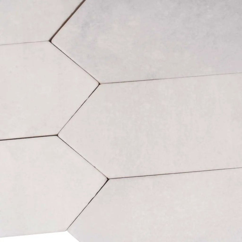 Pearl White 2x10 Matte Picket Ceramic Tile (23 pack, 2.37 sq ft/case) by Apollo Tile